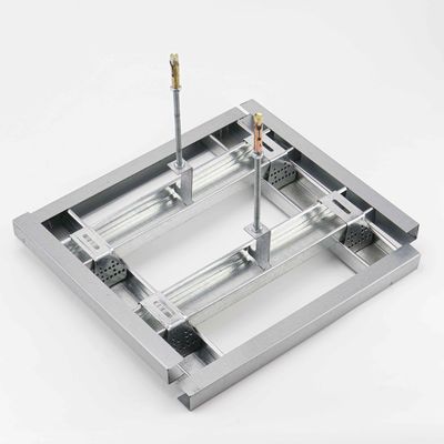 Guter Preis Schalldichte Gipskarton-Decke mit hellem Stahl-Keel Material Online