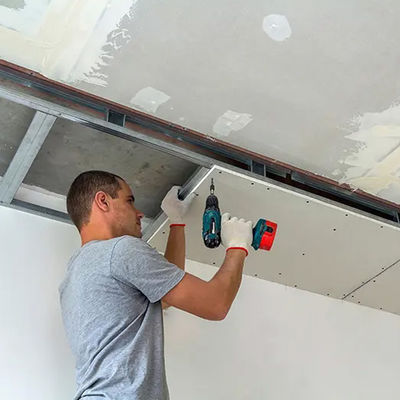 Guter Preis 12.5mm verstärkter Gipskarton, Fasergipsplatte 2440 x 1220 für Decke Online