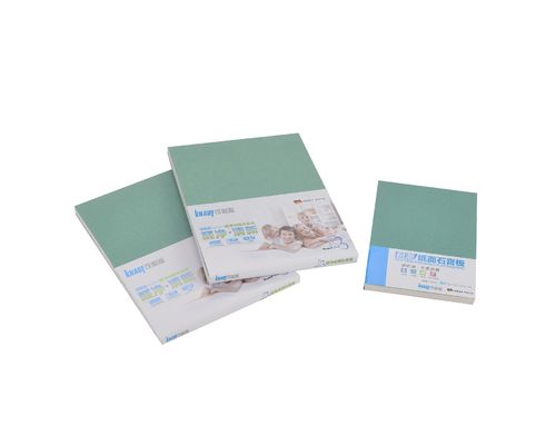 Guter Preis Innengipskartonplatten, imprägniern 12mm sich verjüngende Rand-Fasergipsplatte Online