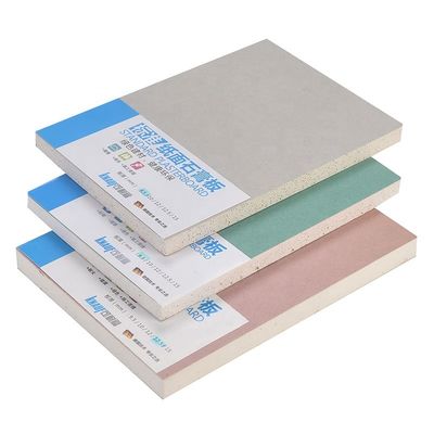 Guter Preis 9.5mm starker Papiergipskarton feuerbeständig für Innenwand-Fach Online