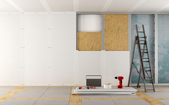 4x8ft reine natürliche Gips Schalldämmung Trockenwand für innere Wand Trennwände und Decken
