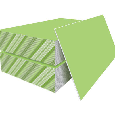 Guter Preis Glasfaser Gipsplatte 1220x2440mm 9mm 12mm Dicke feuerfest Wasserfest Hohe Haltbarkeit Online