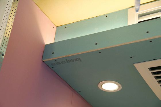 Industriedesign Gipsplatte 15mm für Büroberflächen Innenräume Decken Wände Kommerzielle Projekte