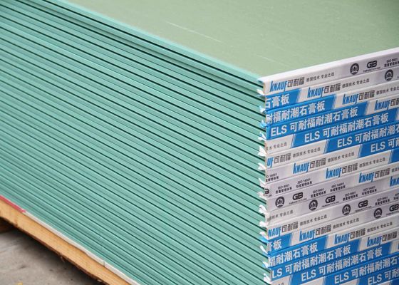 Wasserdichte Elfenbein-Farbe der Fasergipsplatten-15mm für errichtende Decke
