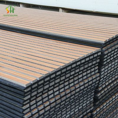 Hochwertige Akustik-Diffusionswand Schalldämmung Schieferholzfaser Schalldämmungswandplatten