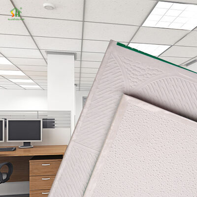 Guter Preis Moderne 8,5 mm PVC-Deckenpaneele 595 x 595 mm PVC-Gipskarton für die Innendekoration Online